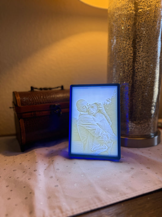 Custom Lithophane With Frame