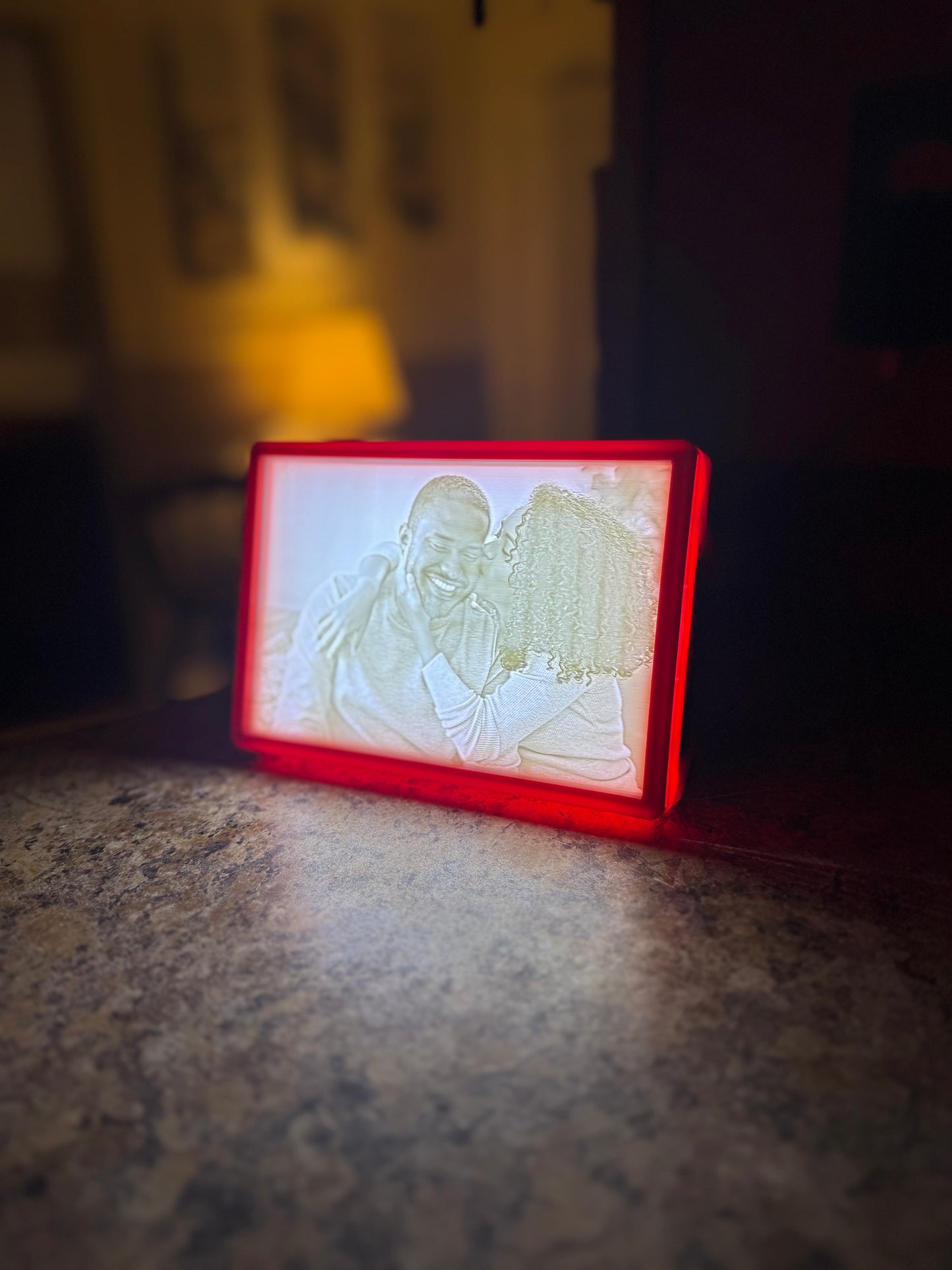 Custom Lithophane With Frame