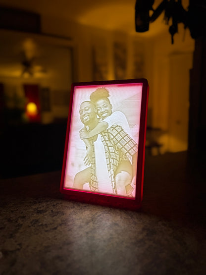 Custom Lithophane With Frame