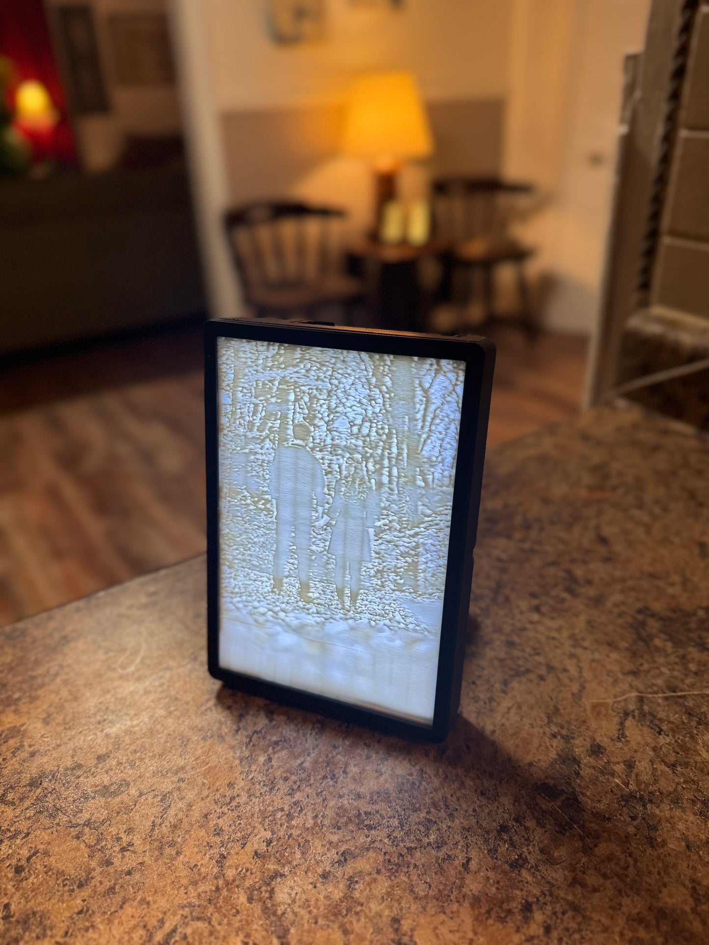 Custom Lithophane With Frame