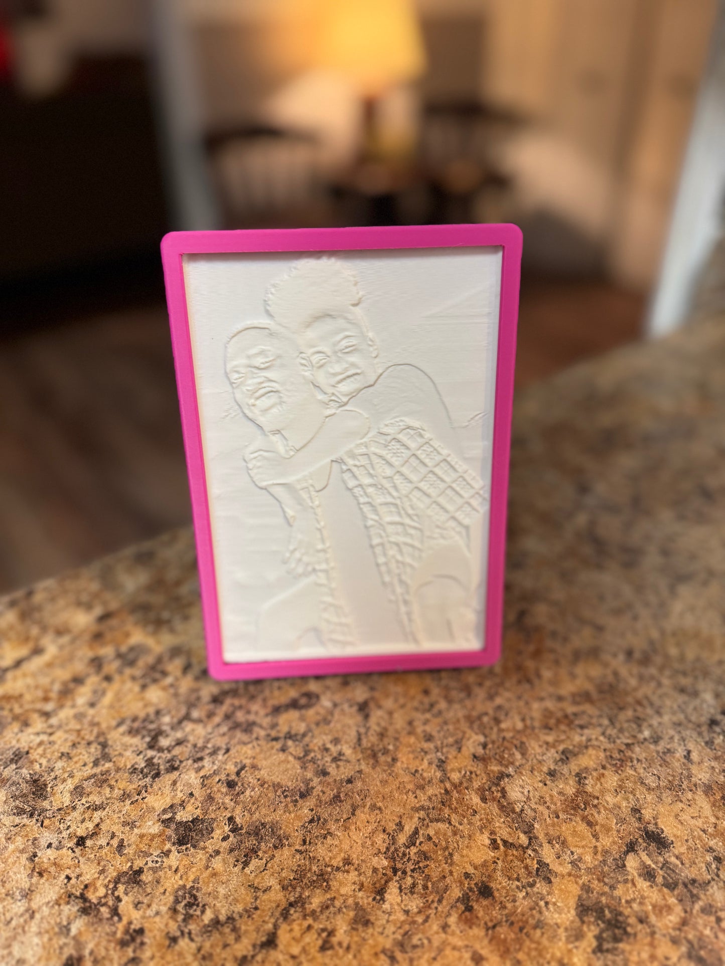 Custom Lithophane With Frame
