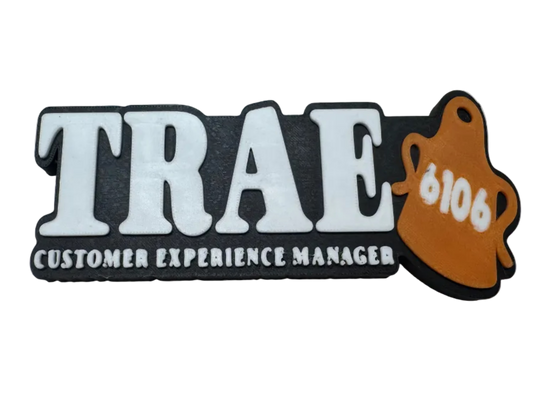 Magnetic name tags