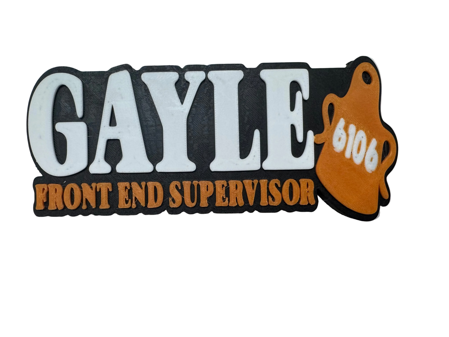Magnetic name tags